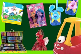 Little Tikes, Hot Wheels, and More Popular-Brand Toys on Sale at Walmart card image