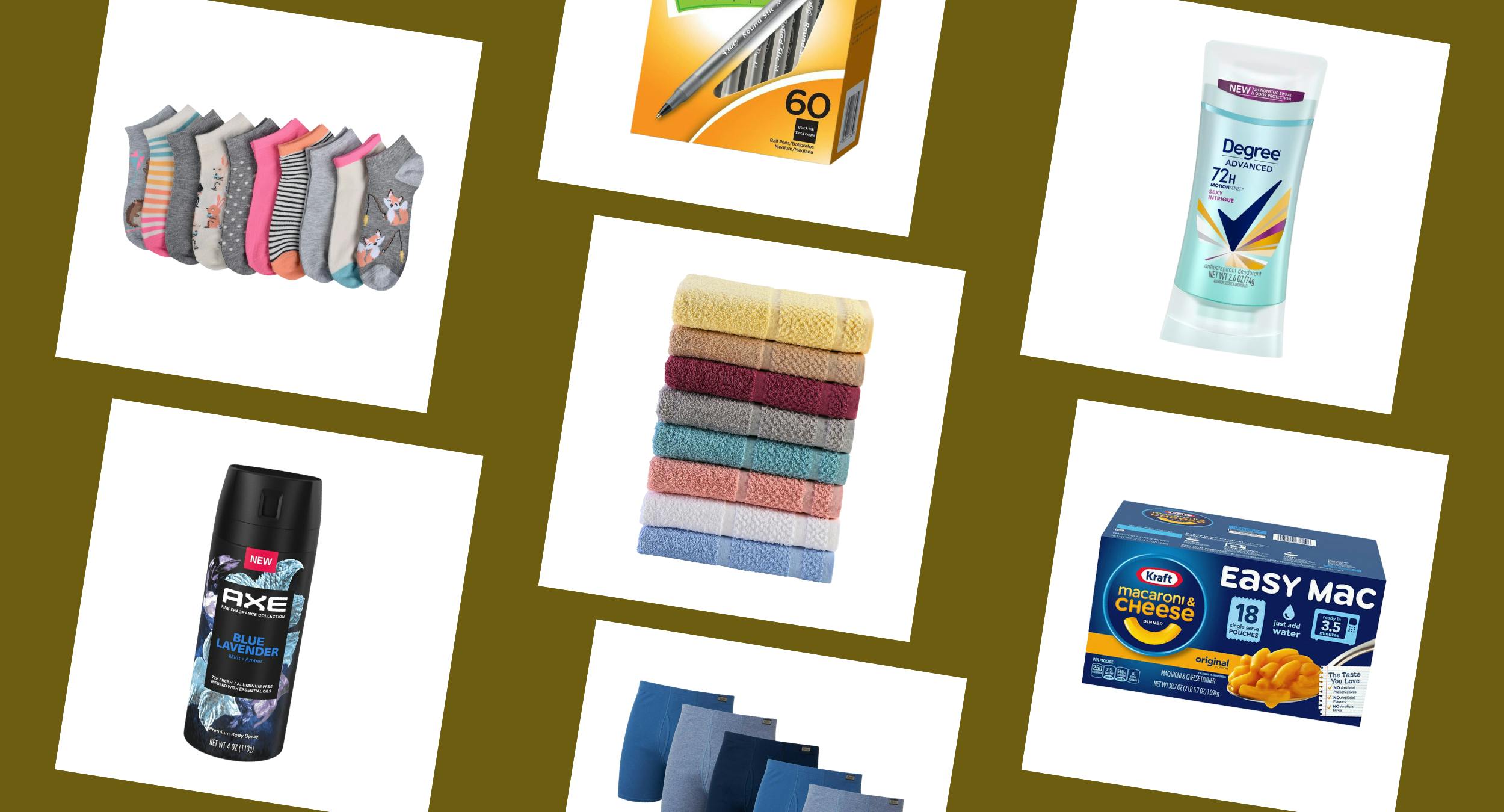 Socks, Supplies, and More: College Dorm Room Stock-Up List
