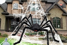 Giant Spider Halloween Decoration, Just $9.99 on Amazon card image