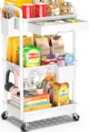 3-Tier Rolling Cart