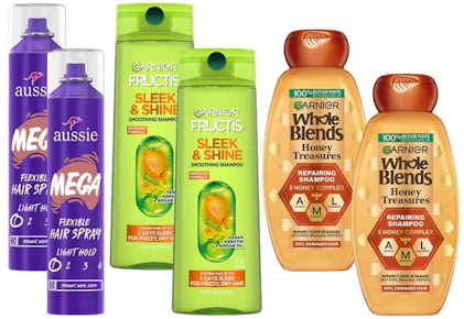 2 Aussie + 4 Garnier
