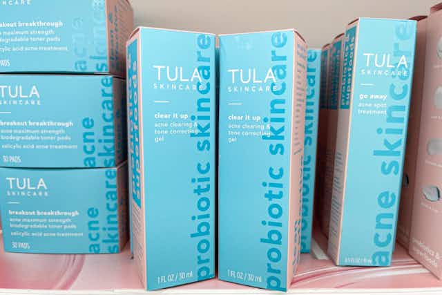 Get 20% Off at Tula: $27.20 Cleanser, $33.60 Skin Tint, and $46.40 Cream card image