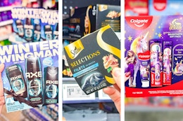 Axe Gift Set, Sheba Selections Pet Food & Colgate Gift Set