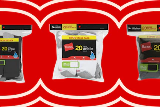 walmart hanes mens socks