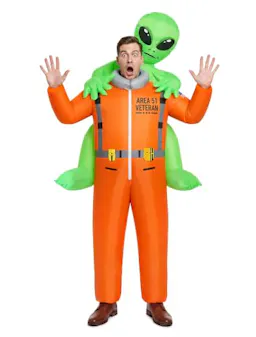 Inflatable Alien Abduction Costume