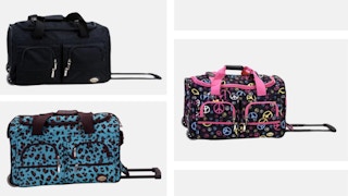 rockland luggage rolling duffle bags