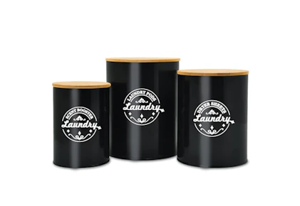 Laundry Storage Container Set