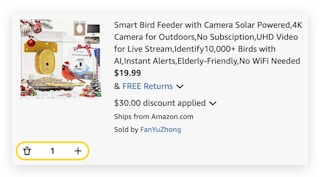 Smart Bird Feeder with Camera