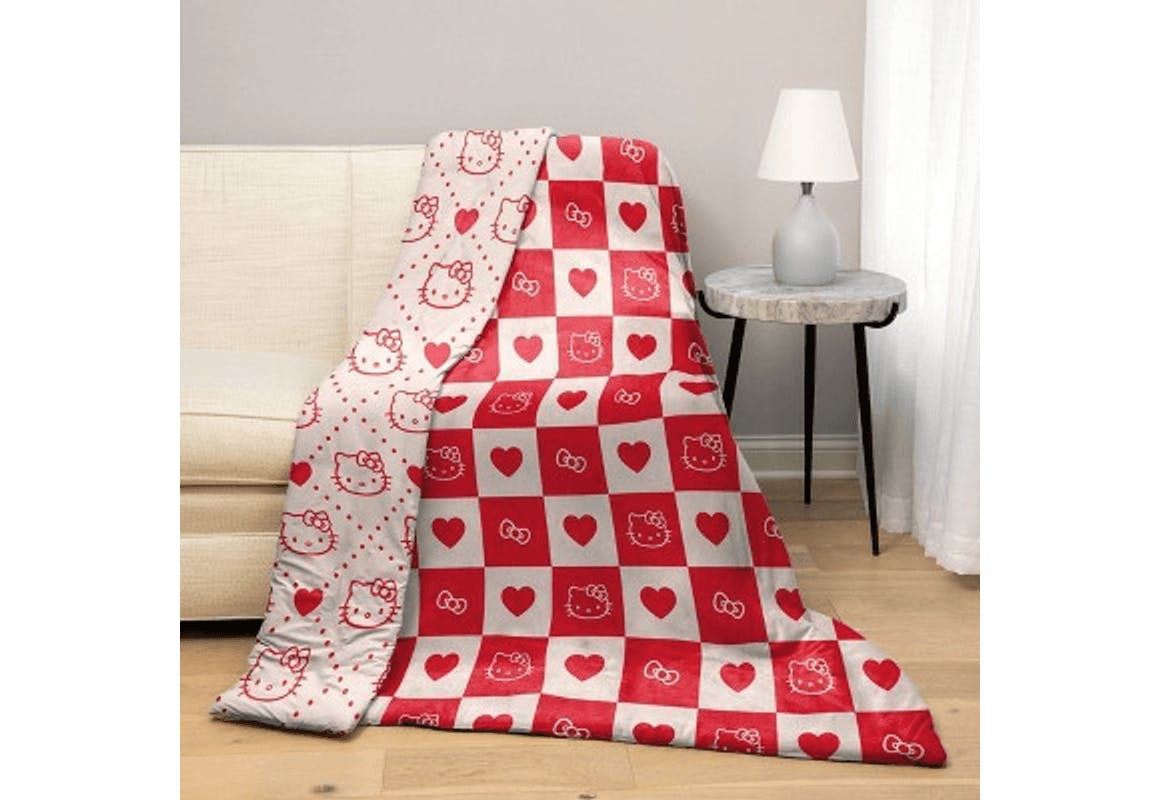 Sanrio Hello Kitty Cloud Throw Blanket