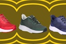 3 athletic works sneakers together