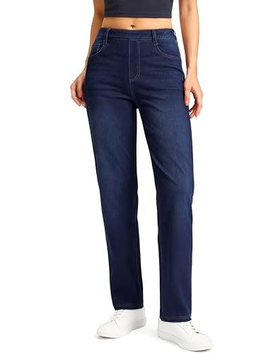 Women's Stretch Straight-Leg Jeans