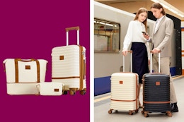 3-Piece Hardside Luggage Set, Now $60 at Walmart (Over $100 in Savings) card image