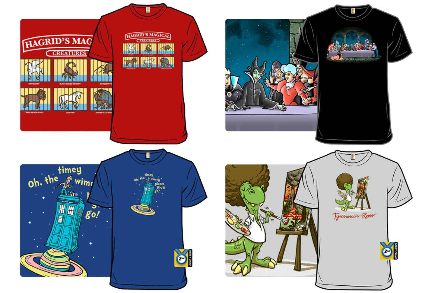 4 Woot Shirts