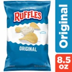 4 Ruffles Potato Chips Bags