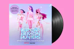 Kpop Demon Hunters Vinyl stock photo