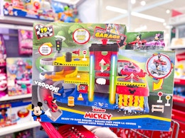 Mickey Mouse Ready to Race Garage, Only $23.74 at Target (Reg. $50) card image