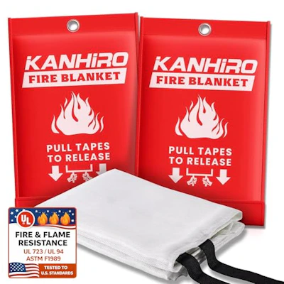 Fire Blanket 2-Pack