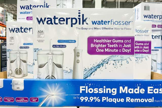 Waterpik Water Flosser Combo Pack, Only $79.99 at Costco card image