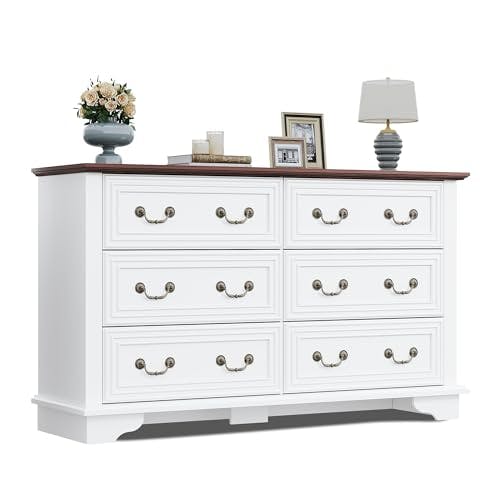 Farmhouse 6-Drawer Dresser