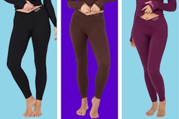 Women's Thermal Leggings, Only $13.95 at Walmart (Selling Quickly) card image