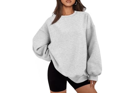 Women's Oversized Crewneck Sweater