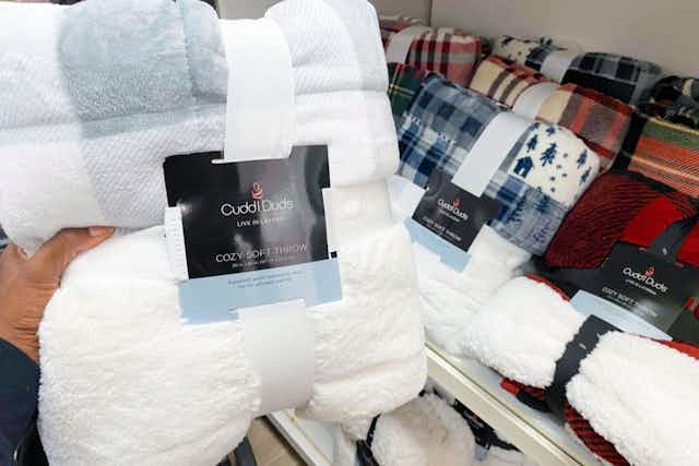 Cuddl Duds Throw, Now Only $15.99 at Kohl's (Reg. $50) — Over 2,500 Reviews card image