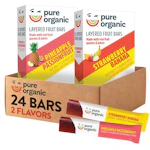 Pure Organic Layered Fruit Bars 2-Pack
