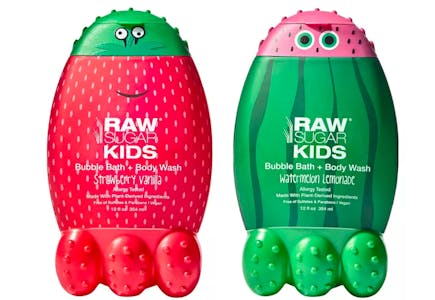 2 Raw Sugar Kids Body Wash