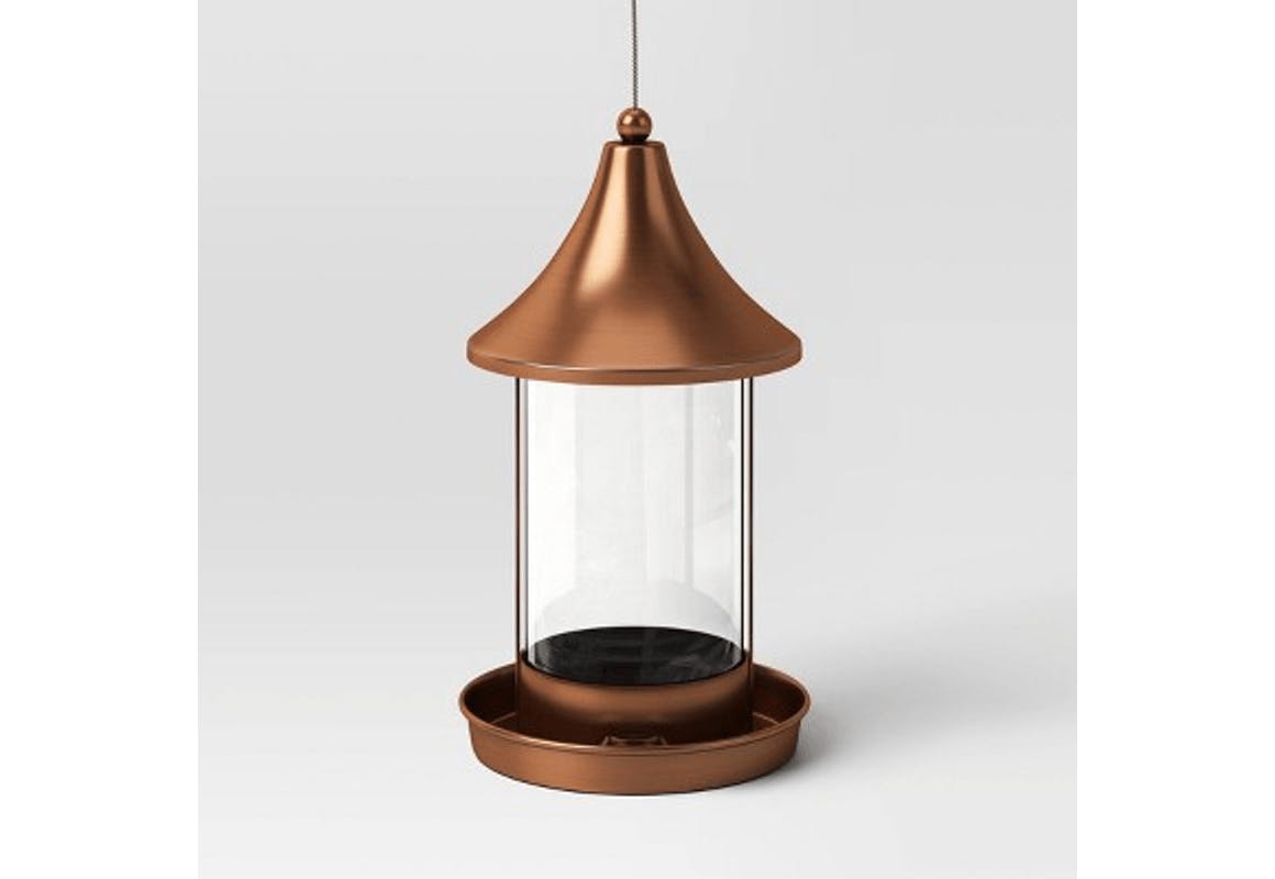 Threshold Copper Bird Feeder