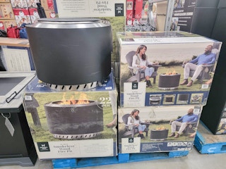 smokeless fire pit