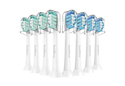 Replacement Toothbrush Heads 8-Pack