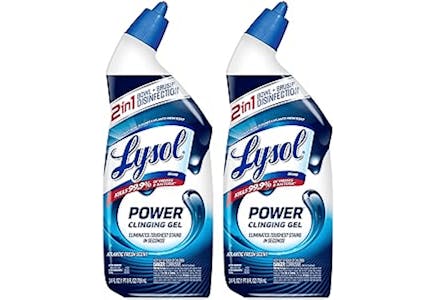 Lysol Toilet Cleaner 2-Pack