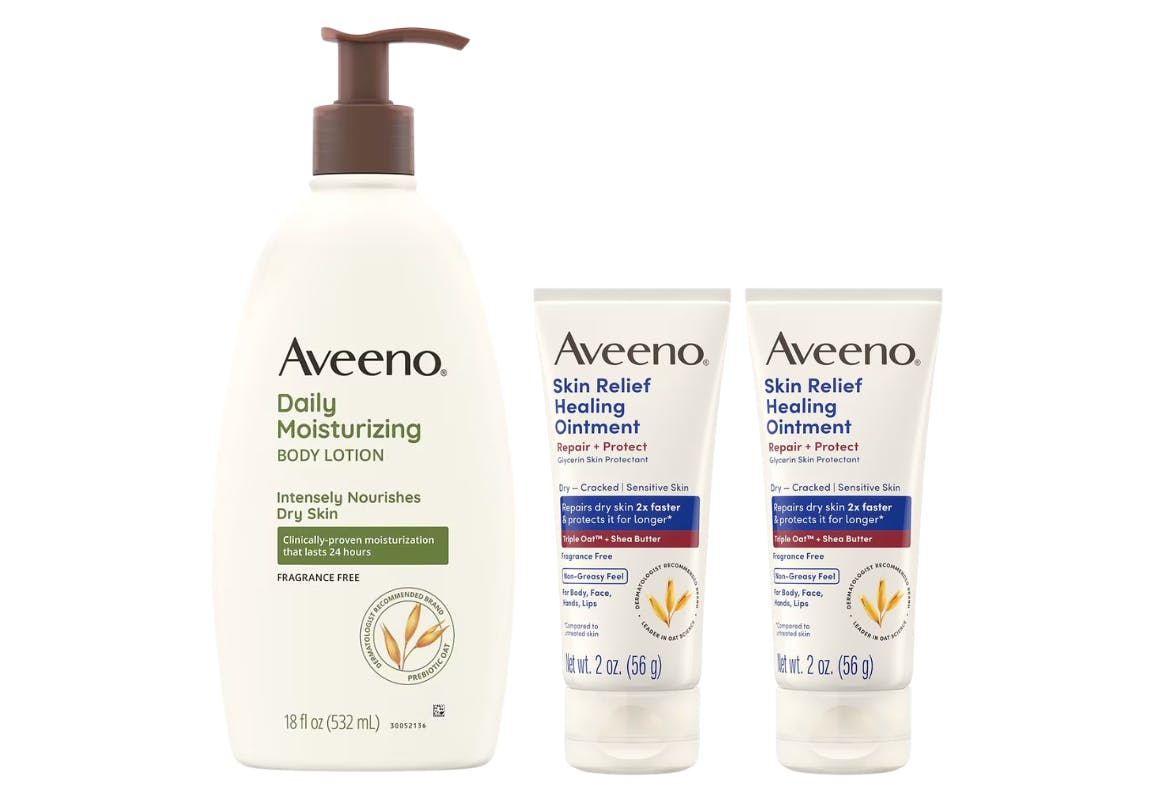 3 Aveeno Products