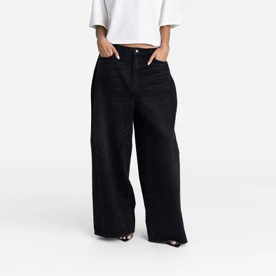 Women's Low-Rise Wide Leg Jeans