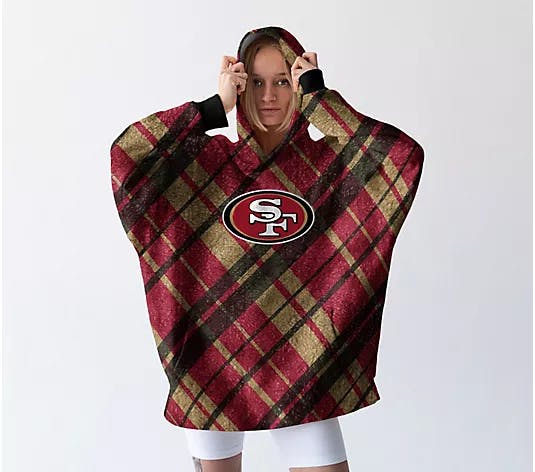 NFL Digital Dash Sherpa Fan Cape