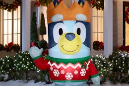 christmas bluey inflatable lowes