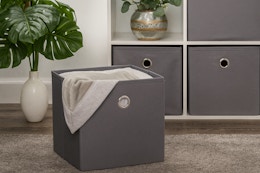 Clearance Steal: Mainstays 4-Pack Storage Bins, Now $13 at Walmart card image