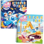 CutteeyFyry Kids' Sticker Book 2-Pack
