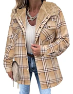 Women's Hooded Shacket