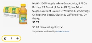 Motts Apple White Grape Juice