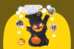 Halloween Battery-Free Bubble Machine, Only $9 on Amazon card image