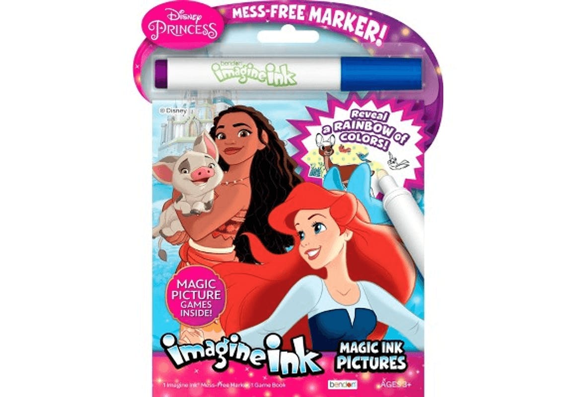 Disney Princess Imagine Ink Book