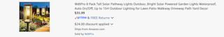 Amazon Solar Pathway Lights 2026