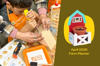 Home Depot Workshop Farm House Planter