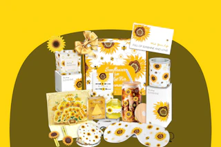 amazon sunflower gift set