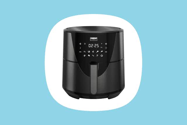 Best Buy Deal of the Day: $60 Highly Rated Digital Air Fryer (Reg. $140) card image
