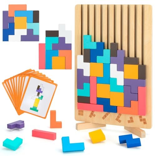 Wooden Stacking Puzzle Toy