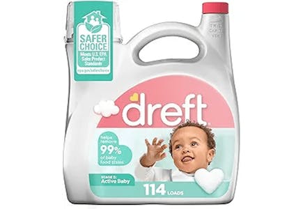 4 Dreft Baby Laundry Detergents