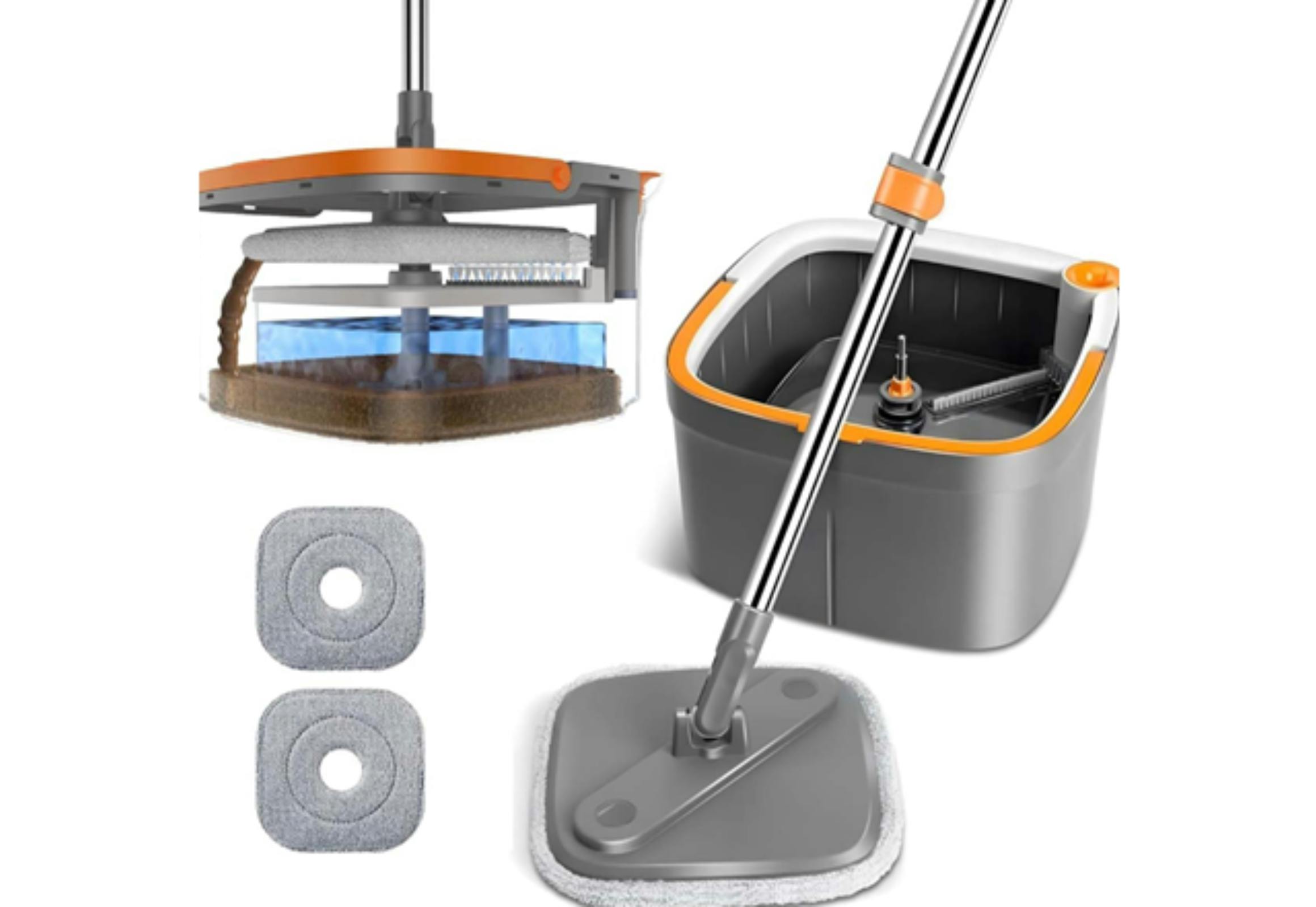 3P Experts Spin Mop Bucket