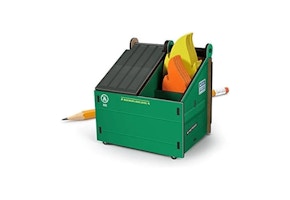Desk Dumpster Pencil Holder